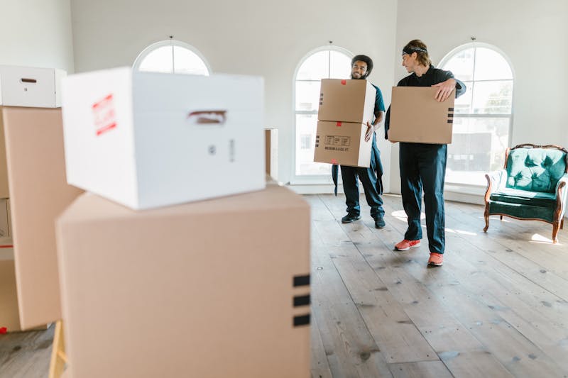 Professionelles Umzugsteam